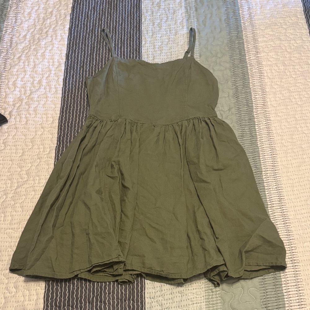 Aerie Olive dress
